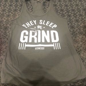 Fitness Tee- Grey